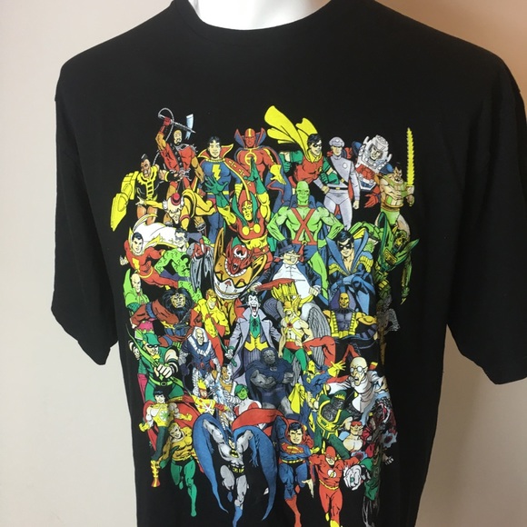 Dc Comics Graphic Tee 2xl 